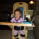 Kendall in her stander